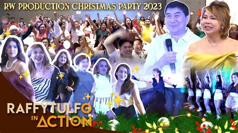 RAFFY TULFO IN ACTION CHRISTMAS PARTY 2023 .